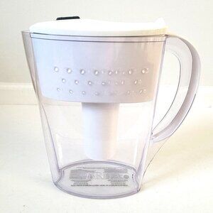 Brita 6-Cup Pitcher Includes Cartridge OB21/OB03 Space Saver Water White